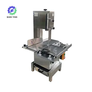 High effciency stainless steel frozen meat Bone Cutting Band saw Machine Butchers Safety process chicken Meat Bone Saw Machine
