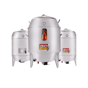 Botella de gas de <span class=keywords><strong>piedra</strong></span> volcánica comercial con aislamiento de carbón de doble capa Shichu 90 para asar pollo, Ganso, nuevo horno asado - Product Image 5