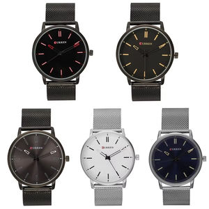 <span class=keywords><strong>CURREN</strong></span> <span class=keywords><strong>8233</strong></span> 스테인레스 스틸 밴드 유리 다이얼 창과 포인터 디스플레이 합금 케이스와 새로운 남성 캐주얼 럭셔리 석영 손목시계 - Product Image 3