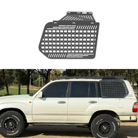 Accesorios Todoterreno 4x4, Marcos Protectores para Automóviles, Decoración, Protección, Armadura para Vidrio de Ventana Trasera para Toyota LC100