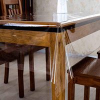 Couverture de bâche transparente robuste bâche imperméable rouleau de PVC Transparent Film transparent en PVC pour auvent de rideau extérieur
