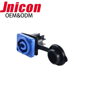 High Quality IP65 <strong>Plug</strong> Connectors Adapter Powercon 3 Pin Power Connector 20A 500V