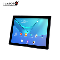 Sistema POS Todo en Uno de Aleación de Aluminio, Sistema Windows, Sistema Fuera de Línea para Restaurantes y Tiendas, Caja Registradora, Pantalla LCD TFT Capacitiva de 15 Pulgadas