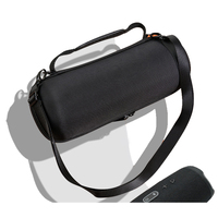 Étui de rangement de voyage rigide EVA pour JBL Charge 5 JB L Haut-parleur sans fil Fermeture à glissière Style simple Antichoc