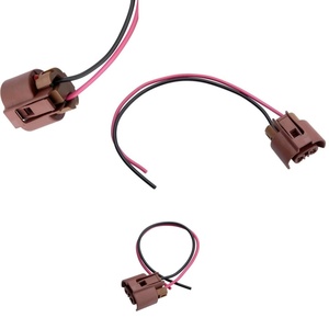 90980-11659 2핀 HIR2 헤드라이트 전구 소켓 수리 커넥터 어댑터 플러그 와이어 하네스 자동차용 배선 하네스 - Product Image 1