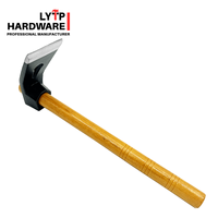Adze marteau outil manche en bois 450 550 robuste de haute qualité usine cheveux raides 45 # acier au carbone machiniste marteau adze h