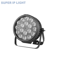 Luz LED Par RGBW de 18x15W, IP65 Impermeable, DMX, para Escenarios, con Múltiples Ángulos de Haz, Ra80 CRI, 50000h de Vida Útil, para DJ y Bodas