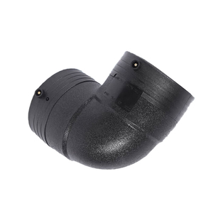 HDPE 50-630mm Codo de 90 grados Equal Tee Flexible PE Polietileno Electrofusión Accesorios de fábrica china - Product Image 4