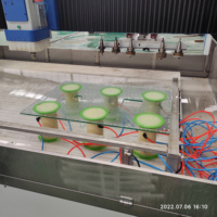 Máquina CNC HMI para el procesamiento de vidrio: fresado, taladrado y rectificado con motor PLC de 11KW y husillo de 0-12000rpm, totalmente funcional.
