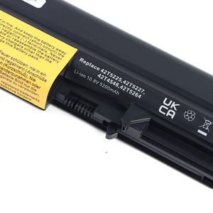 Batterie de remplacement haute capacité 42T5225 42T5227 pour <span class=keywords><strong>Lenovo</strong></span> <span class=keywords><strong>ThinkPad</strong></span> T61 R61 <span class=keywords><strong>T400</strong></span> R400 T500 10.8V 5200mAh - Product Image 6