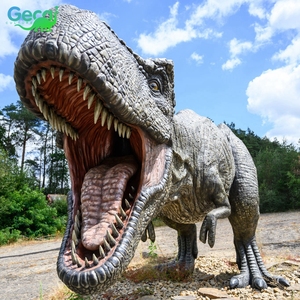 Gecai Jurassic Dino Park animatronic cuộc sống Kích thước động vậ<span class=keywords><strong>t</strong></span> khủng long <span class=keywords><strong>T</strong></span> <span class=keywords><strong>Rex</strong></span> - Product Image 5