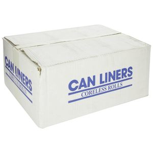 Rollos de Bolsas para Basura de 60 Galones (60x38 Pulgadas), Naturales, Sin Núcleo, Paquete de 200 - Product Image 1