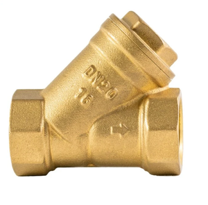 China Fabriek Prijs Niet-Retour Eenrichtingsdraadaansluiting Messing <span class=keywords><strong>Y</strong></span> <span class=keywords><strong>Type</strong></span> Zeef Of Filter - Product Image 1