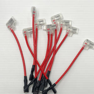 Cable <span class=keywords><strong>de</strong></span> Conexión <span class=keywords><strong>de</strong></span> Arnés <span class=keywords><strong>de</strong></span> Terminales <span class=keywords><strong>de</strong></span> Silicona con Revestimiento <span class=keywords><strong>de</strong></span> PVC Trenzado <span class=keywords><strong>de</strong></span> Alta Temperatura 3122 para Electrodomésticos <span class=keywords><strong>de</strong></span> Vapor - Product Image 2