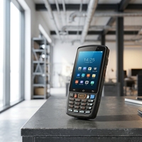 Komputer Mobile Enterprise DT40S, Terminal Genggam Barcode, PDA Tangguh Android 9/12 IP67, Pemindai Data Terminal 1D/2D, Layar 4 inci