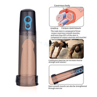 Bomba de Pene Manual Alargador de Pene Juguetes Sexuales para Hombres Bomba de Vacío Masturbador Masculino Entrenador Extensor de Pene Productos Sexuales para Adultos