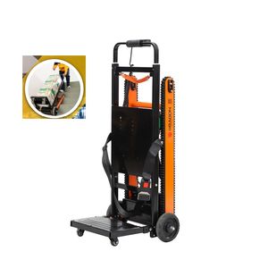 Precio de fábrica Escalador de escaleras eléctrico Camión de mano Carretilla de escalada de alta resistencia motorizada - Product Image 5