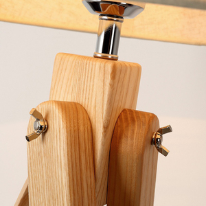 Bureau Moderne LED Lampadaire Demi Lune Strass Petite Taille E27 Base en Bois Salon Trépied Haut CRI 95 5 Ans - Product Image 4