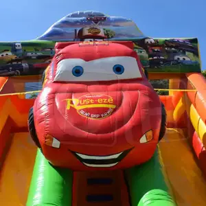 CH Alta Qualidade Grande Inflável Bouncy Dry Slides Bounce Car Playground Grande Comercial Crianças Inflável Slides Para Venda