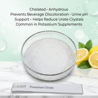 Citrate de potassium de qualité alimentaire et industrielle FUQANG (99,9%) au prix direct usine FUQANG