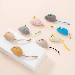 <b>Plush</b> <b>Cat</b> Toy Mouse With Catnip Indoor Play For <b>Cats</b> - Product Image 4