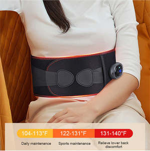 Cinturón de masaje de cintura con calefacción eléctrica, soporte lumbar de espalda con grafeno para el dolor de espalda - Product Image 2