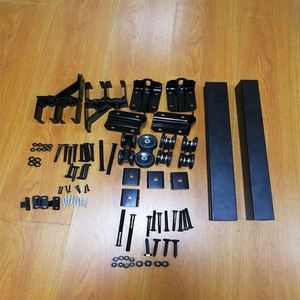 อุปกรณ์ประตูบานเลื่อนเหล็ก WEKIS สำหรับงานหนัก ทนทาน เหมาะสำหรับห้องนอน ห้องครัวกลางแจ้ง ห้องนั่งเล่น โกดัง ฟาร์ม ประตูเลื่อนเหนือศีรษะ - Product Image 4