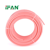 Tuyau PEX rose IFAN pour chauffage par le sol, système de chauffage hydronique par le sol