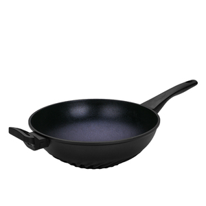 32 CENTIMETRI Pressocolata Alluminio A risparmio energetico fondo <span class=keywords><strong>wok</strong></span> pan - Product Image 4