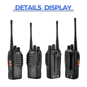 Original Ham Radio Uhf Handheld Waki <strong>Taki</strong> Long Range Baofeng Radio Baofeng 888S Including Earphone - Product Image 5
