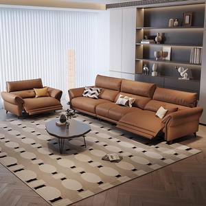 Fabrikgefertigtes Echtleder-Kunstsofa Multifunktionales Elektrisches Innenmöbel für Wohnzimmer Betttyp - Product Image 3