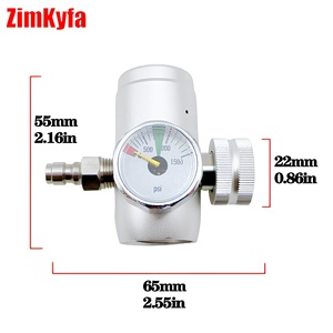 อะแดปเตอร์สถานีเติมถัง CO2 รุ่น TR21 4 กระบอก พร้อมเกจวัดแรงดัน สำหรับเครื่องทำโซดา ระบบเติมคาร์บอเนตในบ้าน - Product Image 6