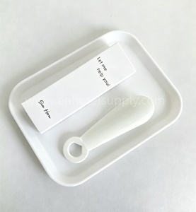 Chausse-pied en plastique de voyage pour hommes et femmes, facile à utiliser pour bottes et chaussures, articles de toilette <span class=keywords><strong>d</strong></span>'hôtel, logo personnalisé - Product Image 1