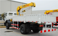 Grue télescopique miniature montée sur camion SQ2SK1Q de 2 tonnes