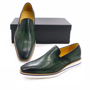 Zapatos de Vestir Formales para Hombre 2026 - Zapatos de Cuero Casuales de Negocios, Modernos, Transpirables, para Boda - Product Image 1