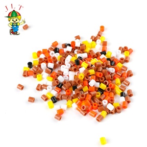 ของเล่นเสริมพัฒนาการเด็กปลอดสารพิษ ขายส่ง ลูกปัดพลาสติก DIY สำหรับงานประดิษฐ์ ขนาด 5 มม. ลูกปัดฮามะ เพิร์ลเลอร์ - Product Image 6