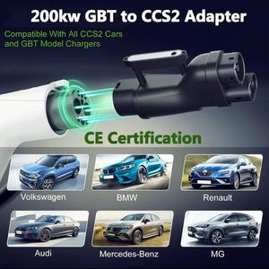 Nouvel adaptateur de charge CC CCS2 GB/T pour véhicules électriques Mercedes EQ Series, compatible avec les stations publiques européennes et chinoises, portable et extérieur IP65 - Product Image 3
