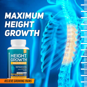 <strong>Height</strong> Growth Natural Dietary <strong>Supplement</strong> For Adult Bone Strength &amp; Improved Bone Density 60 Capsules - Product Image 6