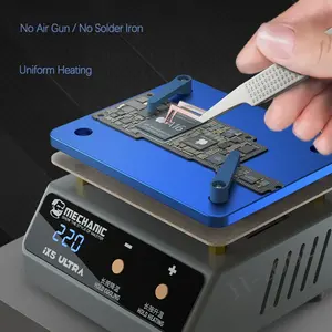 Mechanic IX5 Ultra Universal Plate-forme <span class=keywords><strong>de</strong></span> <span class=keywords><strong>préchauffage</strong></span> <span class=keywords><strong>de</strong></span> la carte mère du téléphone portable Layered Bonding Glue Removal Dot matrix Repair Heater - Product Image 2