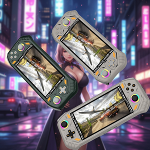 ポータブル<span class=keywords><strong>Android</strong></span>ハンドヘルドゲーム機RG56Pro WiFi対応マルチエミュレーターゲームデバイス 1280x720解像度 10000種類以上のゲーム搭載 - Product Image 1