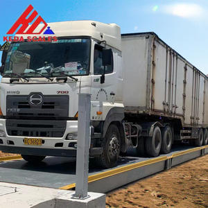 트럭 무게 규모 하이 퀄리티 탄소강 휴대용 차량 무게 규모 60 톤 무게 다리 80 톤 무게 - Product Image 2