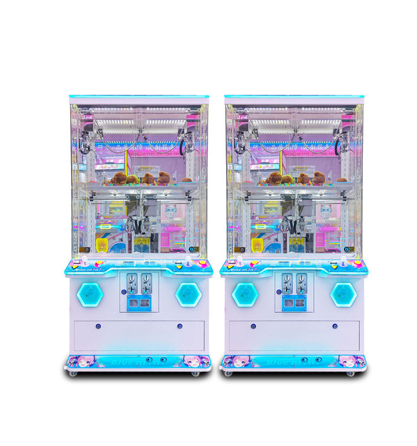 Outdoor Coin Operated Mini Claw Game Machine Japanese 2 Player Small Toy Doll Plush Crane Claw Machine