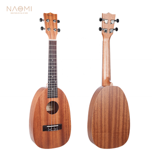 NAOMI Sapele <span class=keywords><strong>Ukelele</strong></span> en forma <span class=keywords><strong>de</strong></span> <span class=keywords><strong>piña</strong></span> Kit <span class=keywords><strong>de</strong></span> <span class=keywords><strong>ukelele</strong></span> <span class=keywords><strong>de</strong></span> estudiante <span class=keywords><strong>de</strong></span> cuerda <span class=keywords><strong>de</strong></span> 23 pulgadas - Product Image 1