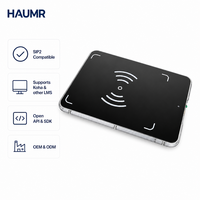 Convertidor de Etiquetas RFID para Estaciones de Trabajo de Bibliotecas HAUMR, Lector y Escritor RFID Integrado, Sistema de Gestión Inteligente de Bibliotecas para Uso del Personal