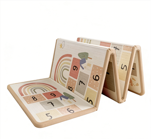 Tapis <span class=keywords><strong>de</strong></span> jeu pour bébé en mousse réversible imperméable, tapis <span class=keywords><strong>de</strong></span> sol <span class=keywords><strong>de</strong></span> gymnase pour bébé, tapis antidérapant, tapis <span class=keywords><strong>de</strong></span> jeu pliable pour enfants - Product Image 1