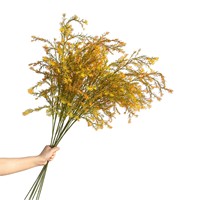 L-R202 Vente en gros de feuillage artificiel d'automne, de pin parfumé et de verdure de Melaleuca pour la récolte, la décoration de mariage et les arrangements floraux