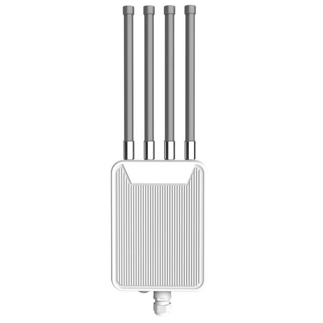 Top Deals HW3000M AX3000 Outdoor Wireless AP WiFi 6 Dual Band WiFi Router 3000Mbps High Power Modem