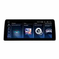 Système Android 12.3 pouces, CarPlay sans fil, compatible avec BMW Série 5 F10F11, lecteur multimédia vidéo de voiture, autoradio, navigation GPS