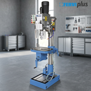Taladro de mandril FERVI T066 de 13 mm con engranajes, capacidad de perforación continua de 30 mm, 3200 RPM para trabajos de precisión - Product Image 2