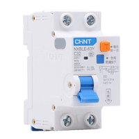 Chint NXBLE-63Y 1P + N 6A 10A 16A 20A 25A 32A 40A 50A 63A 10mA 30mA 50mA 100mA 300mA CHNT RCBO Disjoncteur à courant résiduel